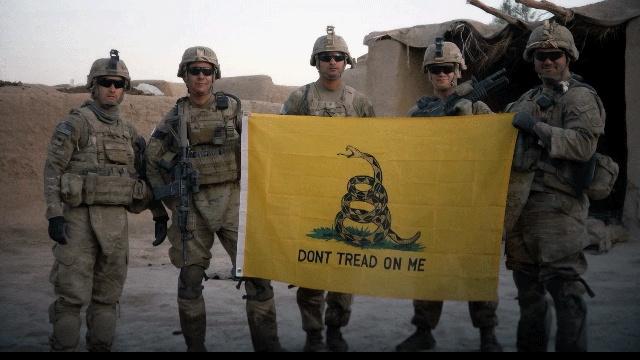 The Gadsden Flag in Combat Abroad