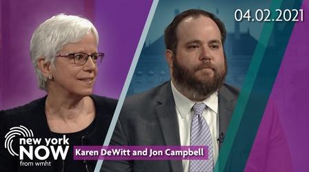 Video thumbnail: New York NOW Reporters Roundtable: Karen DeWitt, Jon Campbell