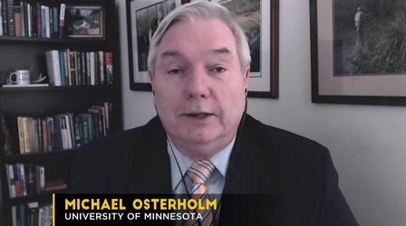 Video thumbnail: Almanac Michael Osterholm - COVID Surge