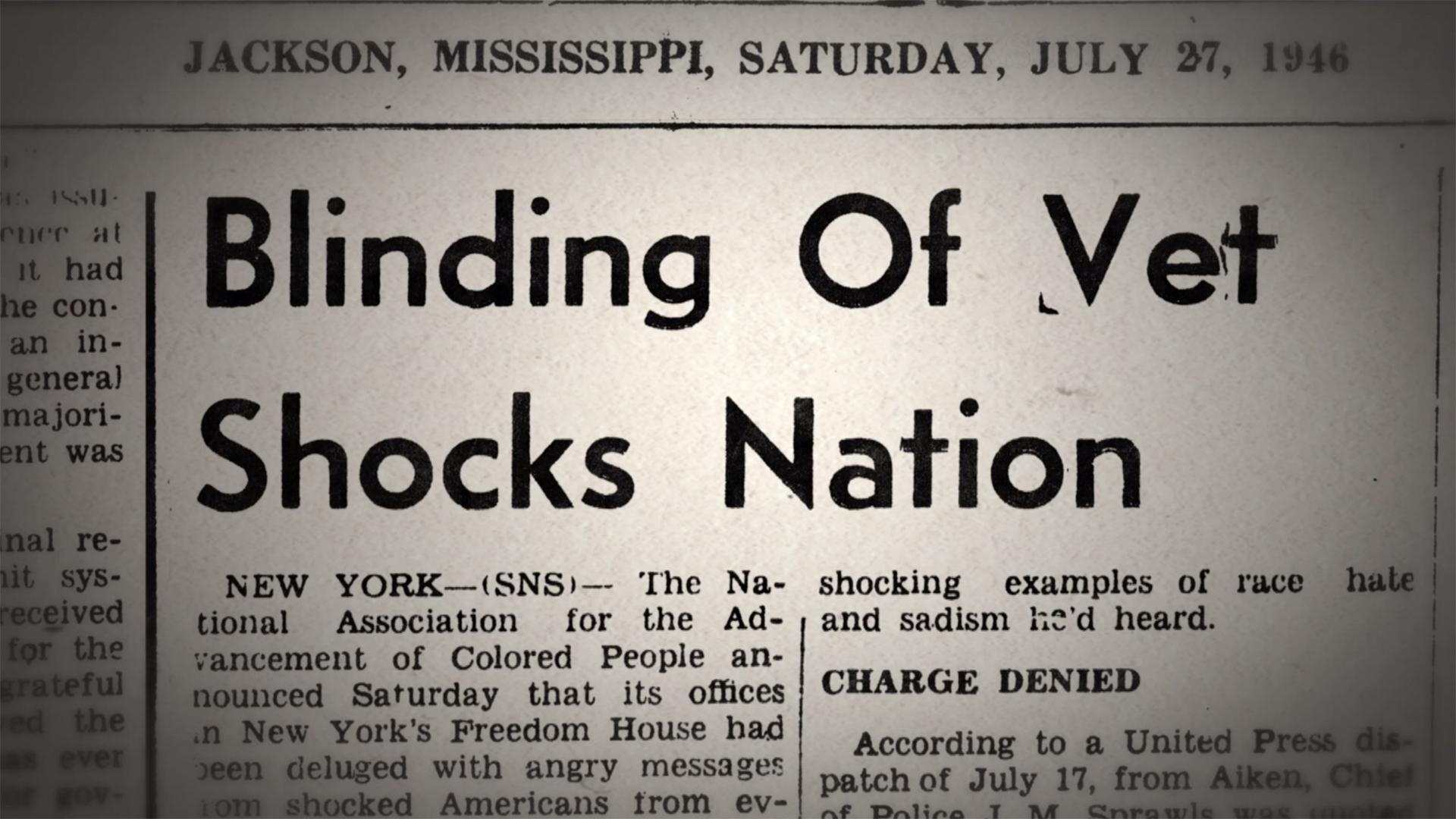 Chapter 1 The Blinding of Isaac Woodard American Experience