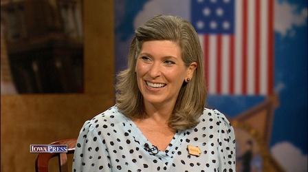 Video thumbnail: Iowa Press Sen. Joni Ernst