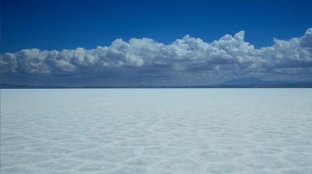 Salt Flat Landscape Creates the World's Largest Mirror