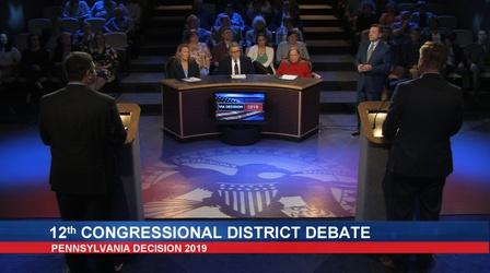Video thumbnail: WVIA Special Presentations PA 12th Congressional District Debate