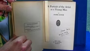 Appraisal: 1920 James Joyce-signed Book