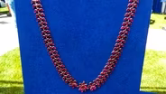 Appraisal: Bohemian Garnet Suite in Original Box, ca.1880