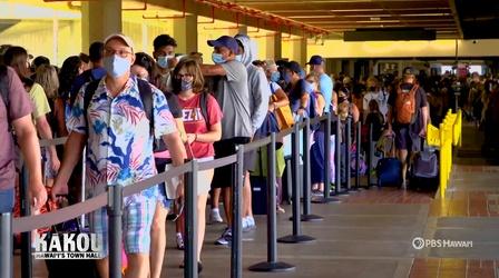 Video thumbnail: KĀKOU - Hawaiʻi’s Town Hall Is Hawaiʻi Doing A Good Job With Tourism Management?
