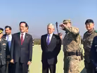 Mattis talks diplomacy, deterrence at Korean border