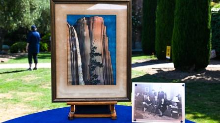Video thumbnail: Antiques Roadshow Appraisal: 1930 Chiura Obata Evening Glow on Yosemite Falls