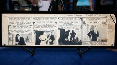 Appraisal: 1932 Signed "Dick Tracy" Original Comic Strip
