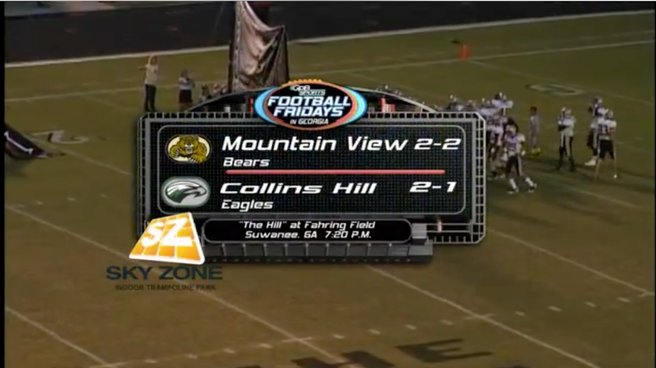 Football Fridays in | Hill | Georgia Season PBS 16 View Episode | 2012 | Collins Mountain vs