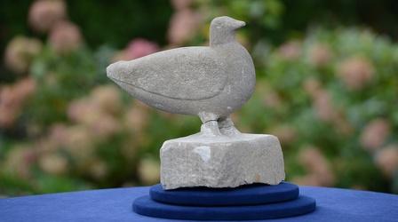 Video thumbnail: Antiques Roadshow Appraisal: William Edmondson Carved Limestone Dove, ca. 1940