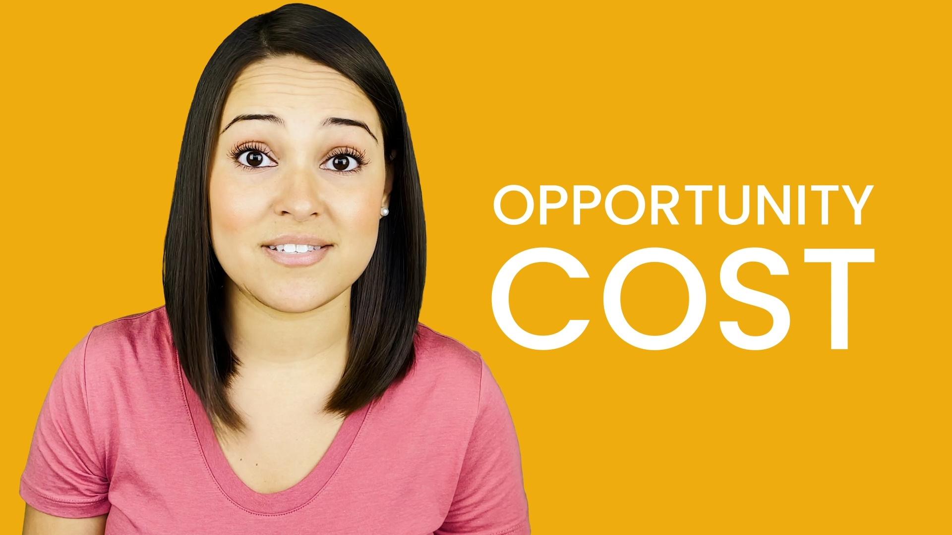 Introduction to Opportunity Cost NOVA ALL ARTS