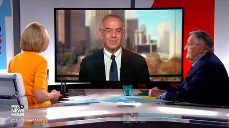 Video thumbnail: PBS NewsHour Shields and Brooks on health care, Trump's foreign policy