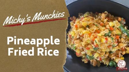 Video thumbnail: Check Please! South Florida Pineapple Fried Rice Recipe | Michy's Munchies