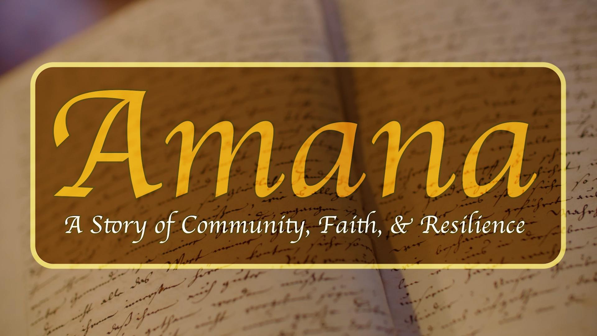 This documentary explores the history of the Amana Colonies.