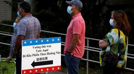 Video thumbnail: PBS NewsHour The 2020 race heats up in Texas as votes pour in