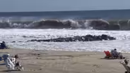 Hurricane Erin: Flooding, beach erosion at the Jersey Shore