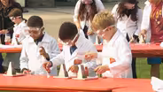 CPS Students Celebrate Museum's 90th Birthday With Volcanoes