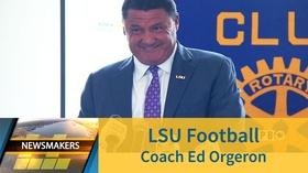 Video thumbnail: Newsmakers LSU Football | Coach Ed Orgeron | 07/31/19 | NewsMakers