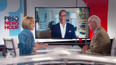 Video thumbnail: PBS NewsHour Brooks and Capehart on the Dems' climate bill, the primaries