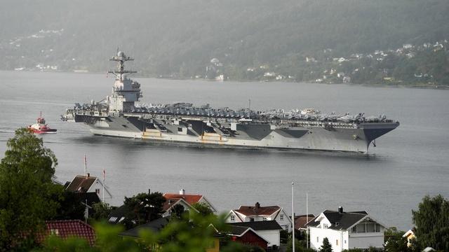 U.S. carrier in Caribbean amid Venezuela tensions
