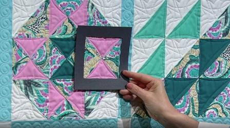 Video thumbnail: The Best of Sewing with Nancy No-Hassle Triangles Quilt Blocks Part Two
