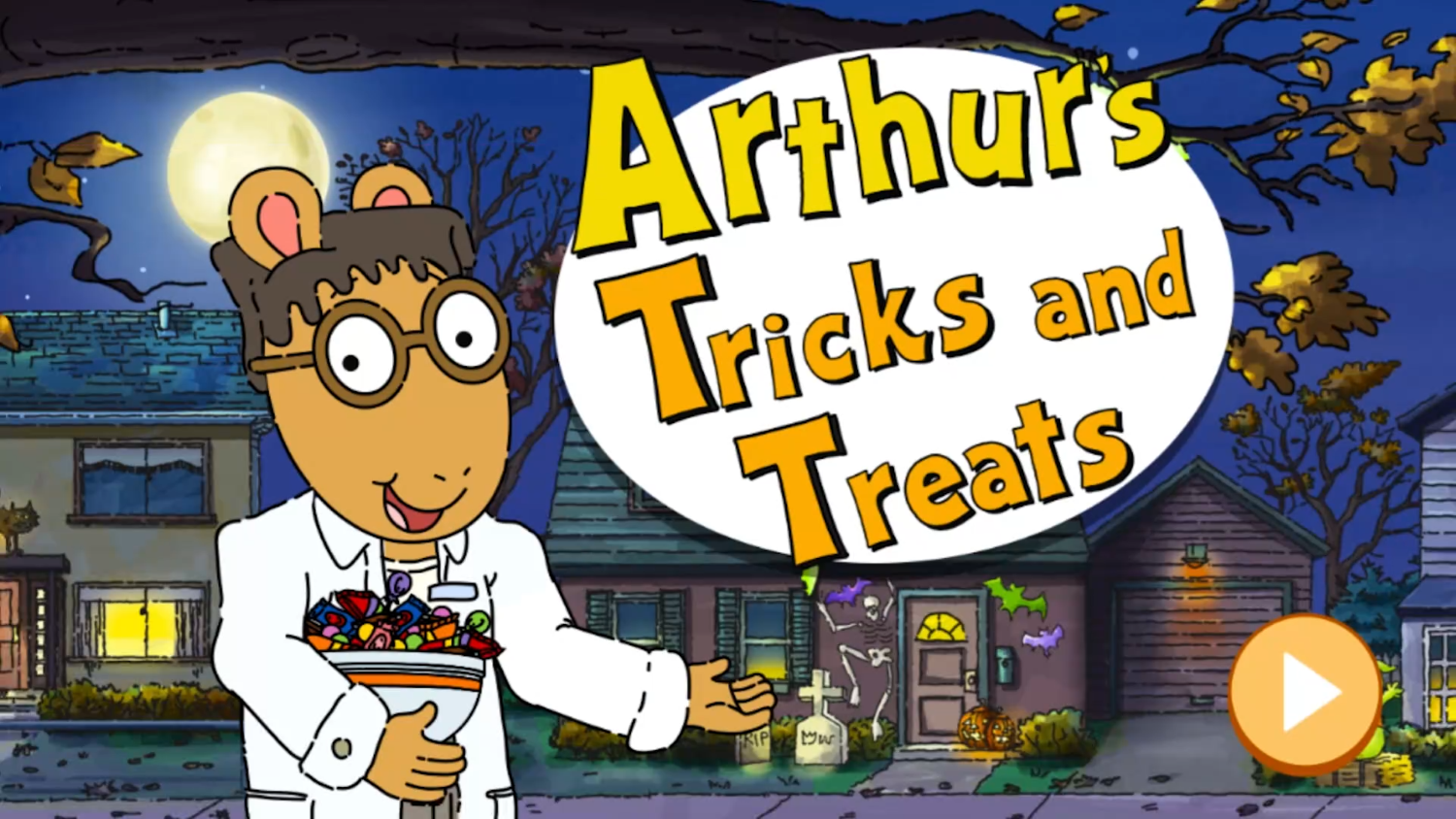 Arthur's Tricks and Treats Gameplay