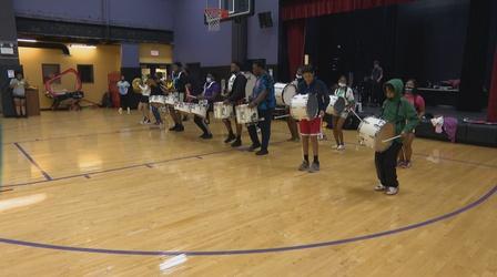 Video thumbnail: Chicago Tonight: Black Voices West Side Youth Drum Line, Dance Team to Perform at Lolla