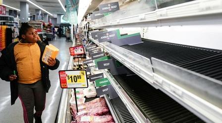 Video thumbnail: PBS NewsHour Inflation surged in December at the fastest pace in 40 years