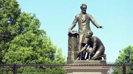 Video thumbnail: PBS NewsHour These Black Americans see Lincoln statue in different ways