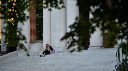 Video thumbnail: PBS NewsHour News Wrap: 200 colleges join suit over foreign student visas