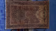 Appraisal: Persian Lavar Kirman Pictorial Rug, ca. 1900
