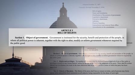 Video thumbnail: Almanac Legislative Efforts to Reform No-knock Policy