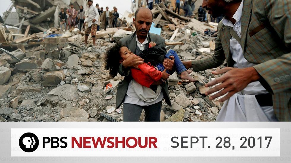 PBS NewsHour full episode Sept. 28, 2017 image