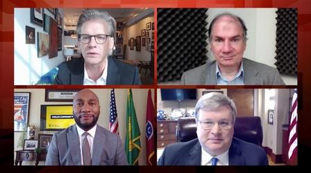 Video thumbnail: Behind the Headlines Mayors Jim Strickland and Lee Harris