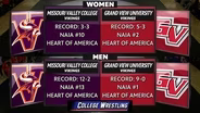Grand View University vs. Missouri Valley College (Double-Header: Women/Men)