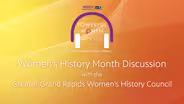 Women's History Month Discussion