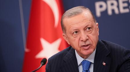 Video thumbnail: PBS NewsHour Turkey's Erdoğan on Russia, Ukraine and the future of NATO