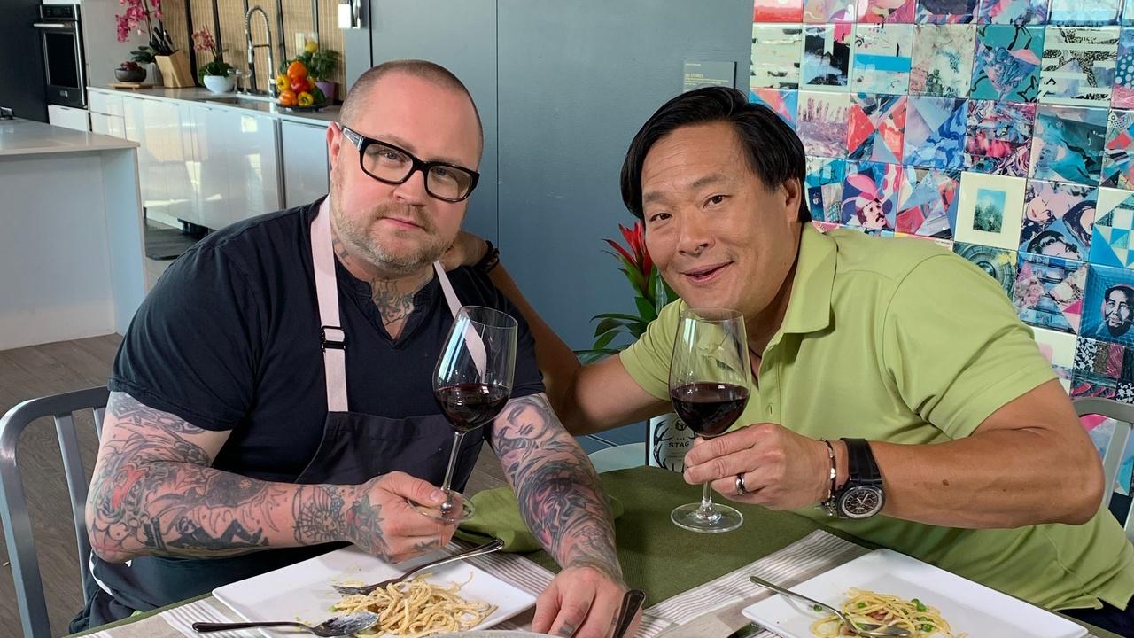 Ming Tsai with guest Jamie Bissonnette
