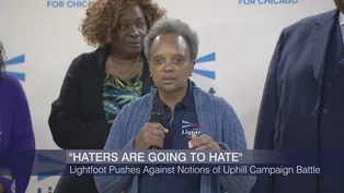 Lightfoot Begins Re-election Campaign with Whistle Stop Tour