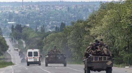 Video thumbnail: PBS NewsHour Russian forces take control in Ukraine one town at a time