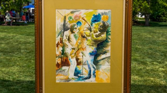 Antiques Roadshow | Appraisal: Wadsworth Jarrell Watercolor Painting, ca. 1965