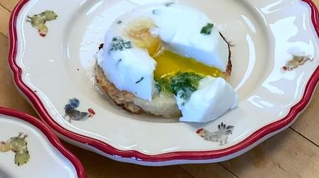 Video thumbnail: American Masters Jacques Pépin makes cocotte eggs
