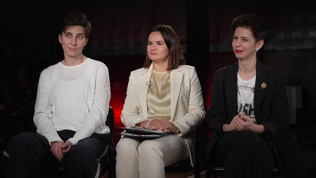 Firing Line | Sviatlana Tsikhanouskaya, Katya Snytsina and Natalia Kaliada