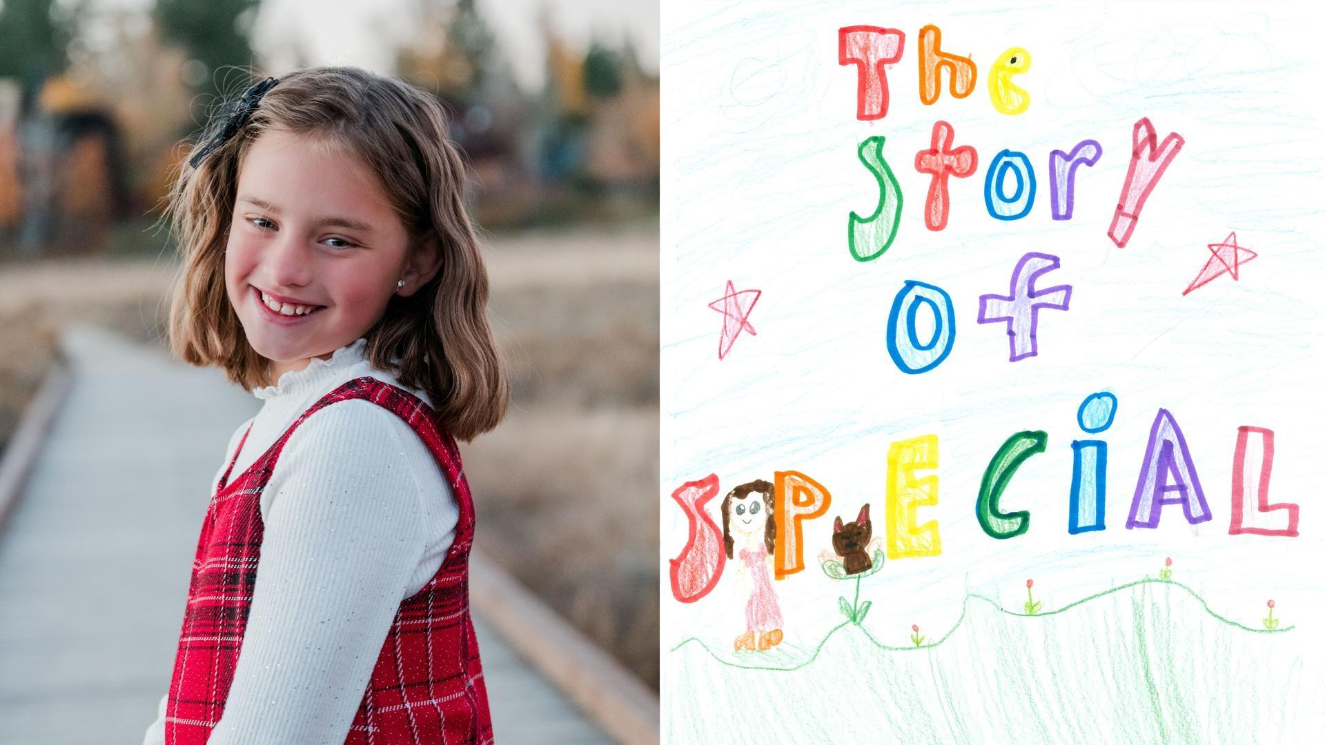 2nd Place in the Third Grade level: “The Story of Special” by Zoey, Westergard Elementary