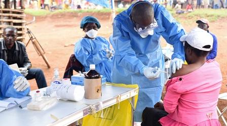 Video thumbnail: PBS NewsHour A new Ebola vaccine is being tested in war-torn Congo