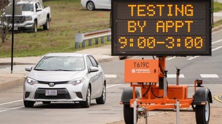 Video thumbnail: PBS NewsHour When will U.S. be able to meet demand for COVID-19 tests?