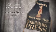 Vintage Newsie Apron