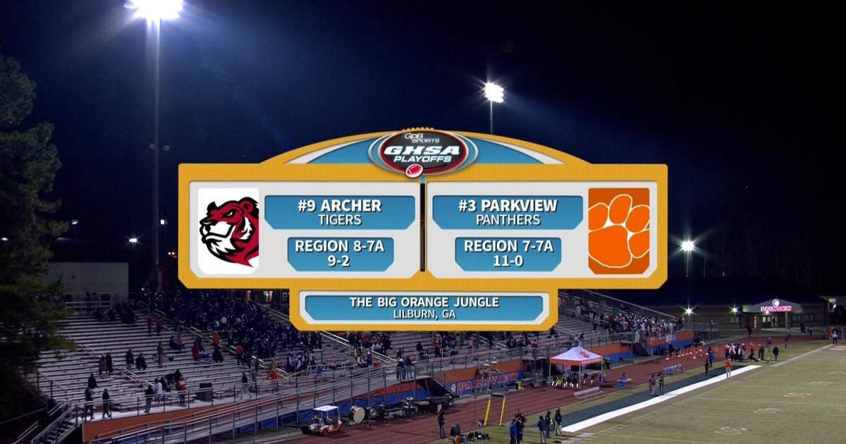 Football Fridays in Georgia | Archer Tigers vs. Parkview Panthers (11 ...