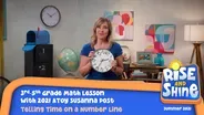 Math Susanna Post Telling Time on a Number Line